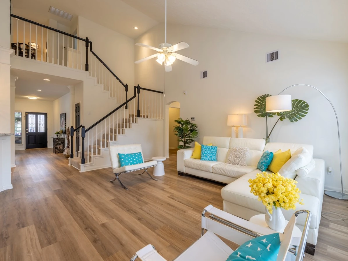 Home Inspection Before Listing Home for Sale - Living Room After Home Inspection Before Listing Home for Sale - Living Room After