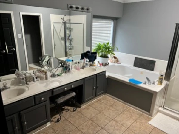 Home Inspection Before Listing Home for Sale - Bathroom Before Home Inspection Before Listing Home for Sale - Bathroom Before